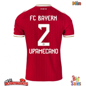 Bayern Munich Dayot Upamecano #2 Replica Home Stadium Shirt 2026-27 Short Sleeve